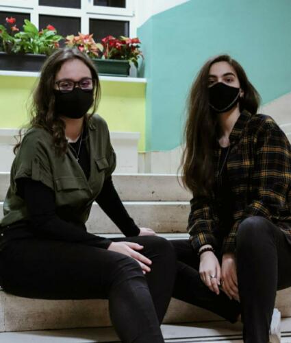 Franka Ivić (desno) i njezina zamjenica Laura Galić (lijevo)